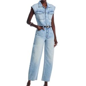 Pistola Ace Sleeveless Denim Jumpsuit